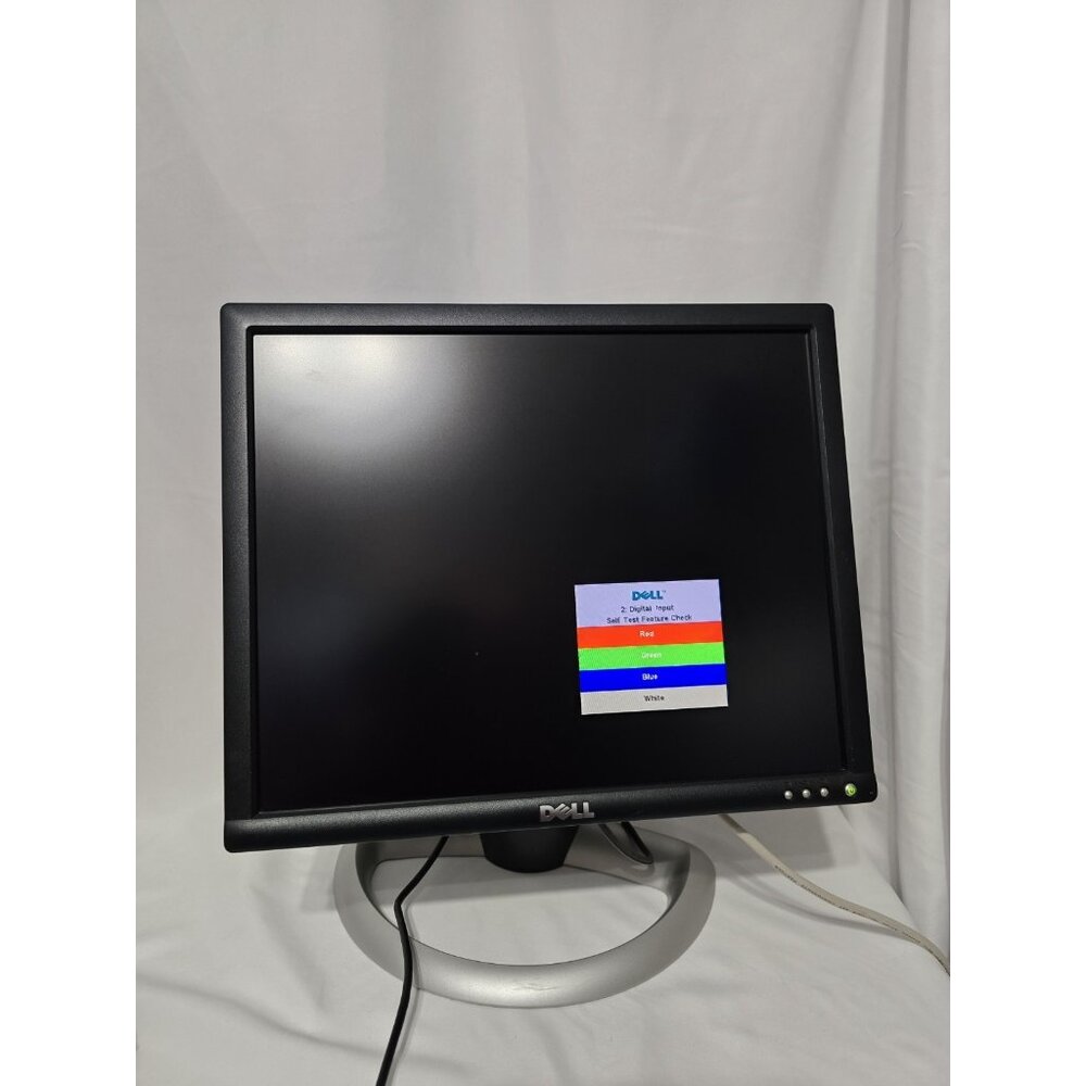 Dell 1703FPt 17" LCD Flat Panel Monitor with Stand and Power Cord